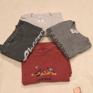 Bundle of 4 size large T-Shirts